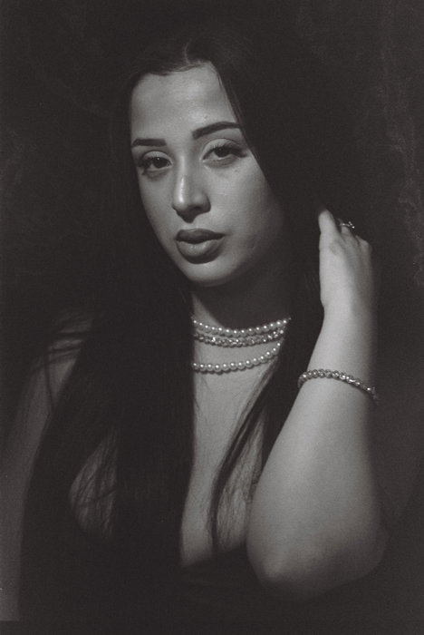 Black & white film photoshoot